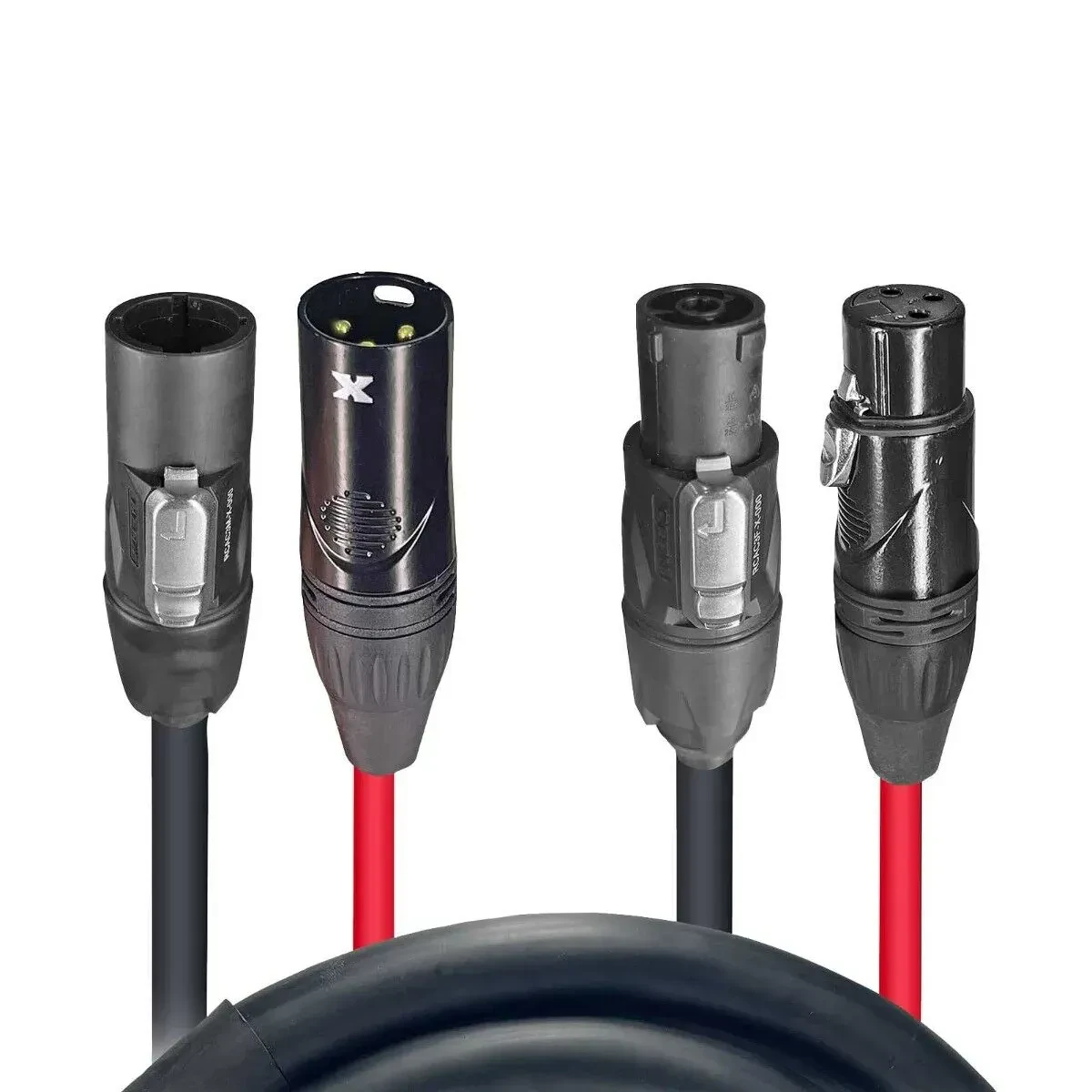 DMX-кабель ProX XC-TR112-DMX03 2x powerCON — 2x DMX, 3 ft