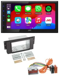 JVC Bluetooth 2DIN MP3 DAB USB Autoradio für Land Rover Free Lander 11-12