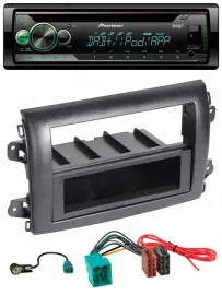 Pioneer USB MP3 DAB AUX CD Autoradio für Fiat Ducato (Serie 8, ab 2021)
