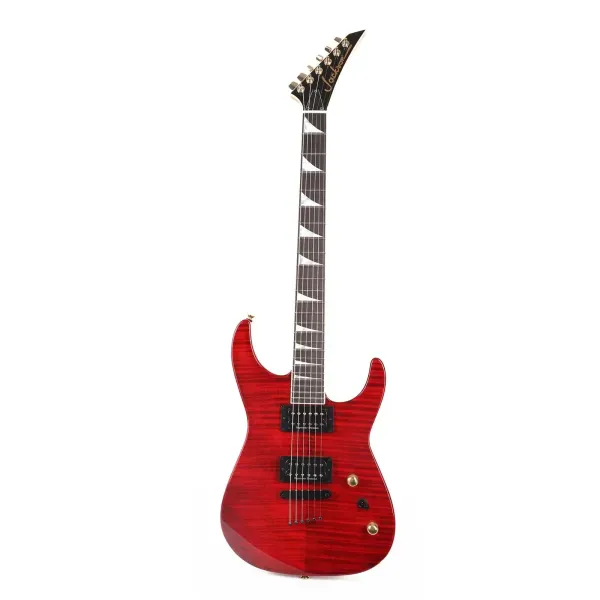 Электрогитара Jackson SL2H-V Soloist Custom Shop Transparent Red с кейсом