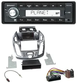 Continental USB MP3 AUX 1DIN Autoradio für Ford Connect Transit 12-18 ohne Displ