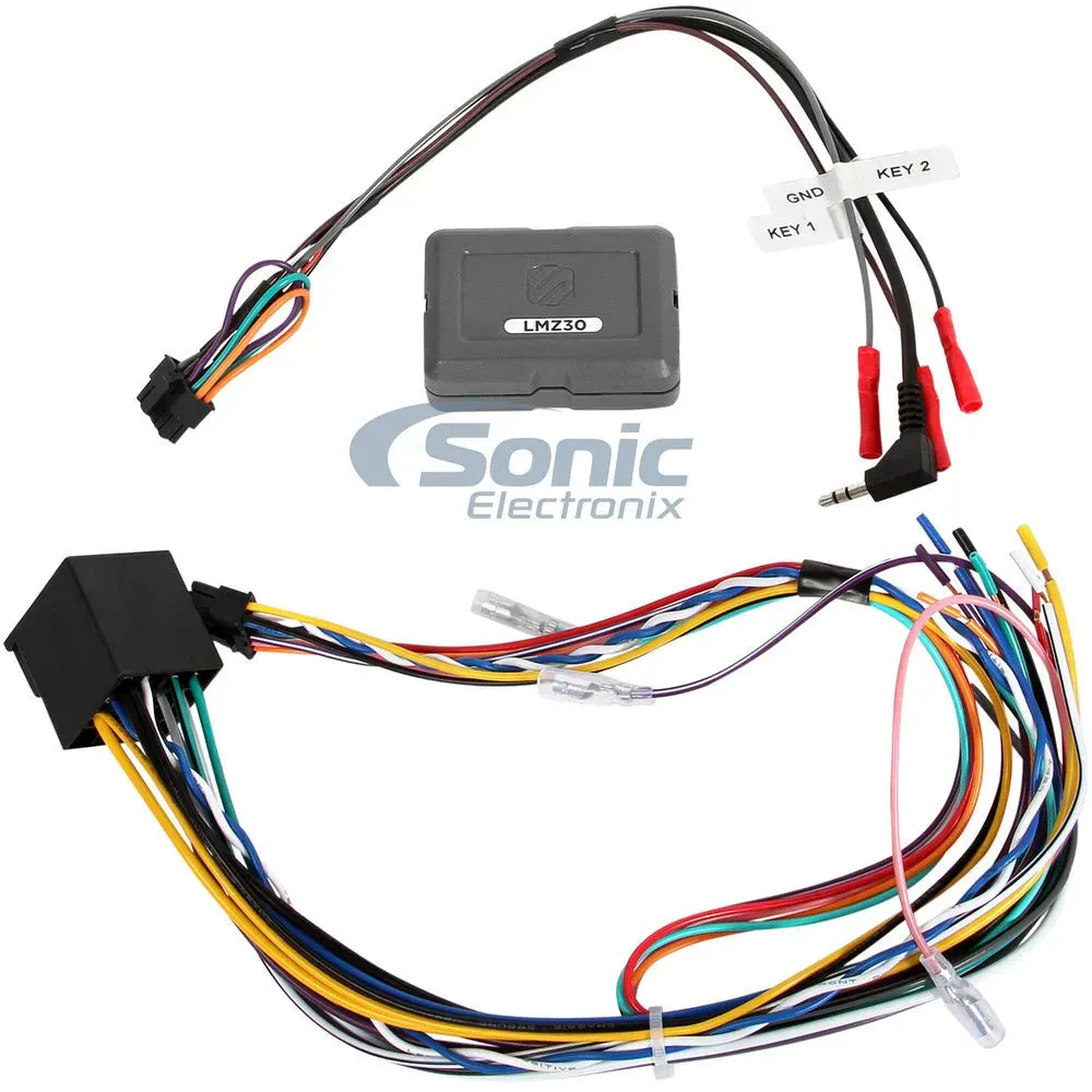 Коммутационный кабель для автомобильной магнитолы Scosche LMZ30 2001–04 (SWC retention)