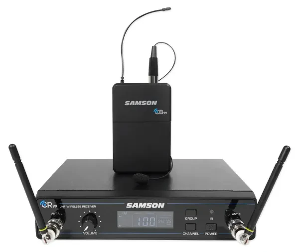 SAMSON Concert 99 Lavalier Microphone Lav Mic D-Band For Church Sound Systems