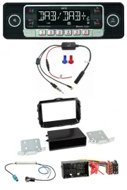 Dietz MP3 DAB Bluetooth USB Autoradio für Alfa Giulietta 52 Pin ab 13 piano