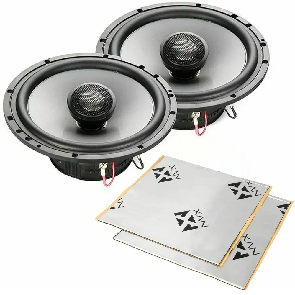 Diamond DES525 100W 5.25" Coaxial Speakers w/ Sound Damping