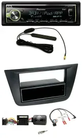 Pioneer MP3 USB CD DAB Lenkrad Autoradio für Seat Altea Toledo 2004-2009 schwarz