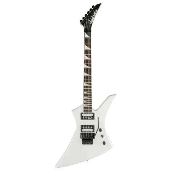 Jackson JS Series Kelly JS32 Snow White Electric Guitar for Professional Audio