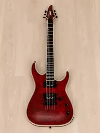 Электрогитара Edwards by ESP E-HR-145NT/QM HH Black Cherry w/gigbag Japan 2015