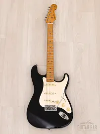 Электрогитара Fender Stratocaster 1957 Vintage Reissue ST57-53 SSS Black w/gigbag Japan 1995