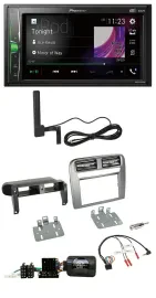 Pioneer MP3 DAB Lenkrad 2DIN Bluetooth Autoradio für Fiat Grande Punto anthrazit
