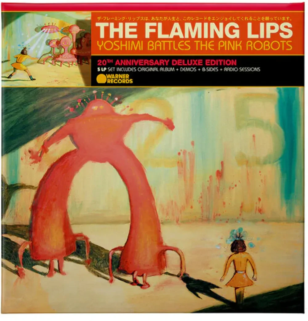 Виниловая пластинка The Flaming Lips – Yoshimi Battles the Pink Robots (20th Anniversary Deluxe Edition, 5 LP) (Релиз 2023)