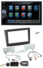 Blaupunkt SD USB TMC Bluetooth 2DIN Lenkrad Navigation für Fiat Doblo ab 2015 sc