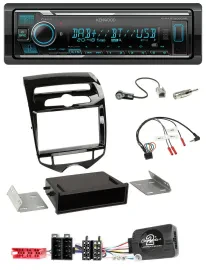 Kenwood Bluetooth Lenkrad DAB USB Autoradio für Hyundai ix20 ab 2010 autom. Klim