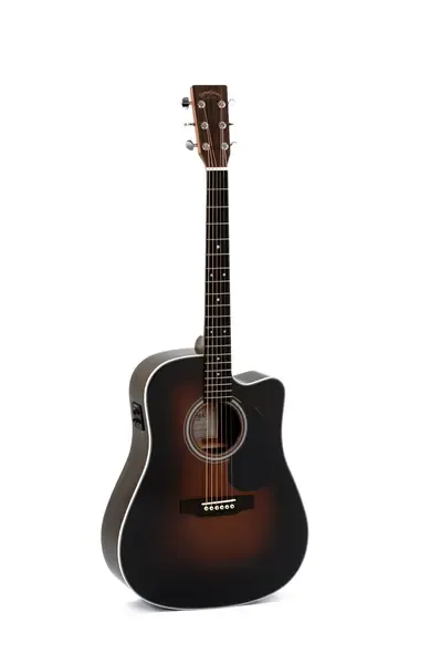 Электроакустическая гитара Sigma Guitars DTC-1E-SB Tilia Dreadnought Sunburst