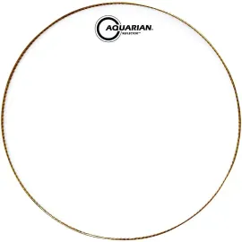 Aquarian Ice White Reflector Drum Head 18 in.