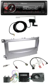 Pioneer MP3 Lenkrad CD DAB USB Autoradio für Ford S-Max Mondeo Can-Bus 07-14 sil