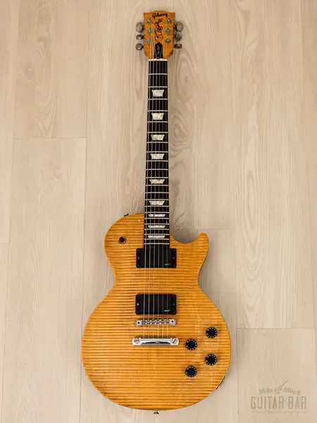 Электрогитара Gibson Custom Shop Zakk Wylde Signature Rough Top Les Paul HH Natural w/case USA 1999
