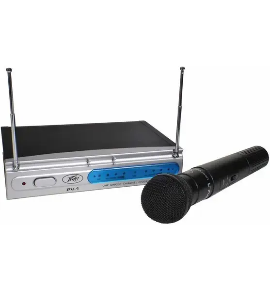 Аналоговая радиосистема с ручным микрофоном Peavey PV-1 U1 HH, 923.700 МГц