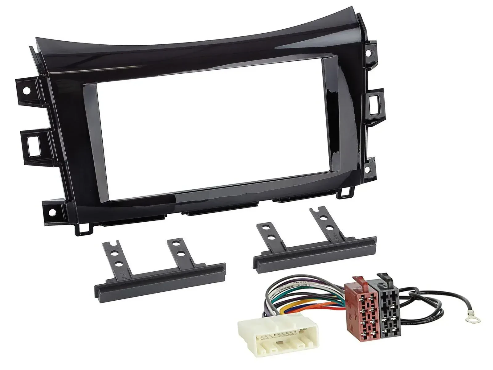 Einbauset Doppel DIN Autoradio für Nissan Navara (ab 16)