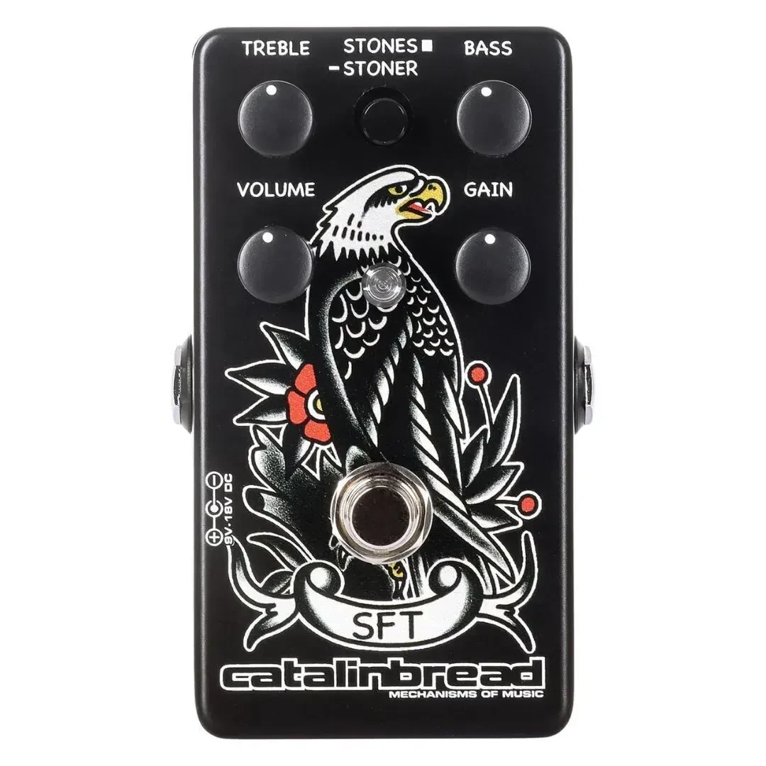 Педаль эффектов для электрогитары Catalinbread Traditional Ink Collection SFT Overdrive