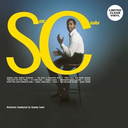Виниловая пластинка Sam Cooke - Sam Cooke [New Vinyl LP] Clear Vinyl