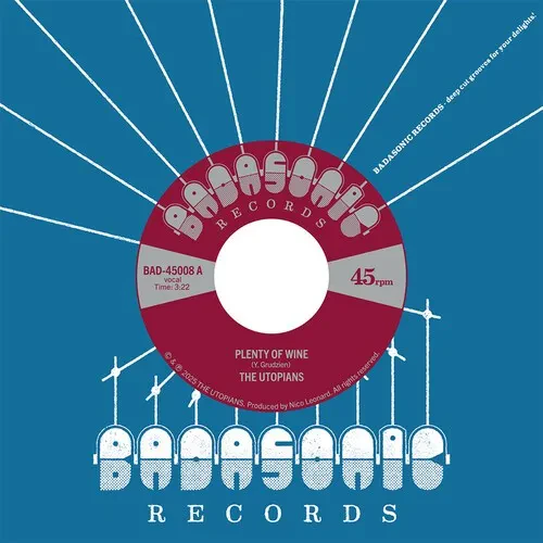 Виниловая пластинка The Utopians – Plenty Of Wine (Релиз 2025)