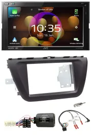 JVC DAB Lenkrad 2DIN Bluetooth USB Autoradio für Suzuki SX4 ab 2013