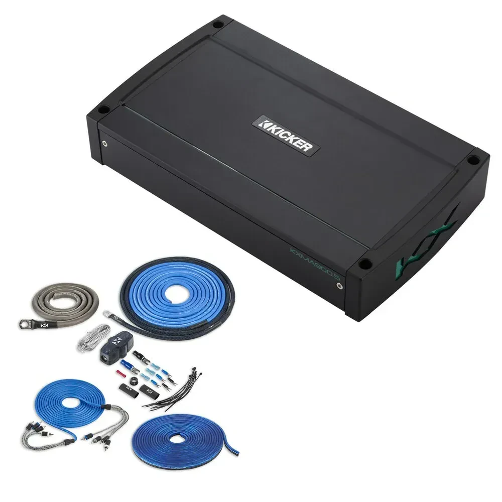 Усилитель мощности для морского применения Kicker KXMA900.5 5-канальный 400W RMS (набор)