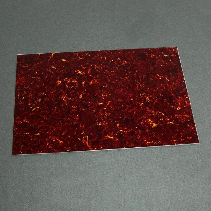 Панель для гитарной деки FLEOR M00410-3 Red Tortoise