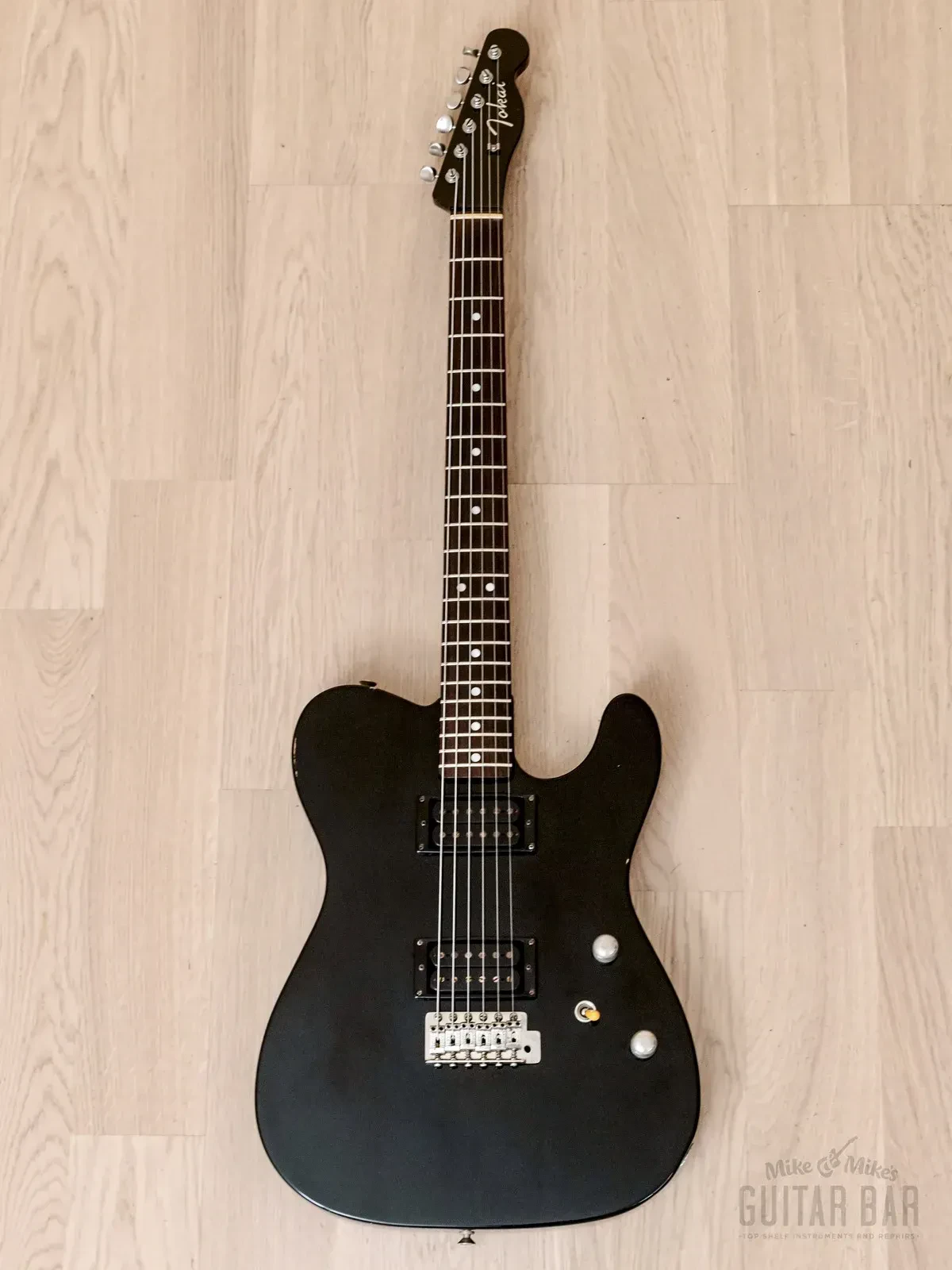 Электрогитара Tokai TE-60 Breezysound HH Black w/gigbag Japan 1982