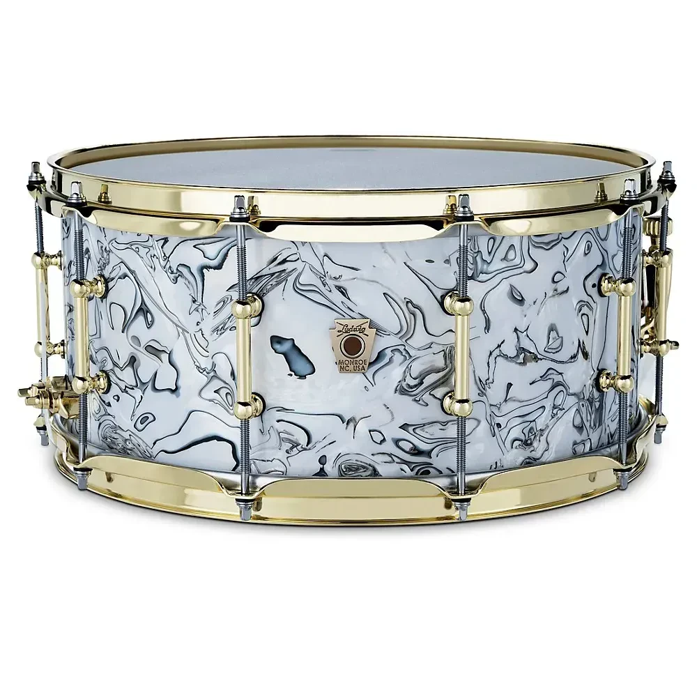 Малый барабан Ludwig Classic Maple 14x6.5 White Mosaic
