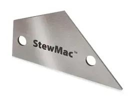 STEWMAC Fret Rocker Stainless Steel, 10/7,5/5/3,5cm edges