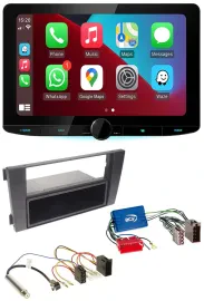 Kenwood MP3 USB DAB Bluetooth Autoradio für Audi A6 C5 01-05 Symphony Aktivsyste