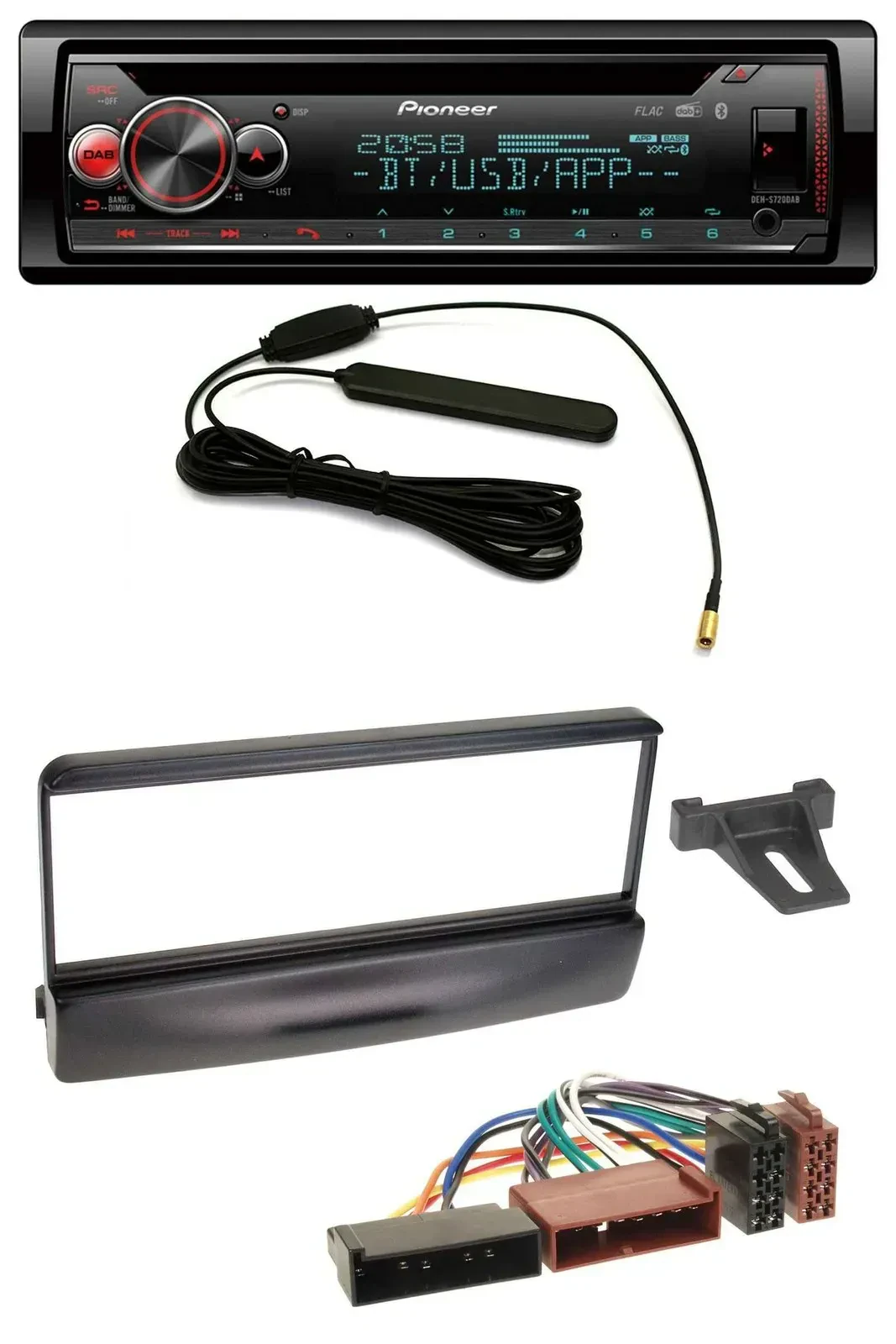 Автомагнитола для Ford Mondeo 96–02, Puma с 97 Pioneer USB, DAB, MP3, Bluetooth, CD