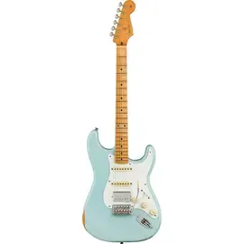 Электрогитара Fender Vintera 50s Stratocaster Roadworn Maple FB Exclusive Relic Sonic Blue