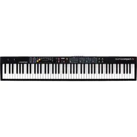 Studiologic Numa Compact 2x Semi-Weighted Keyboard with Aftertouch Black 88 Key