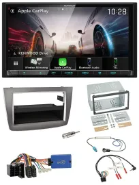 Kenwood Lenkrad 2DIN USB DAB Bluetooth Autoradio für Alfa Romeo Mito 13-18 955 I