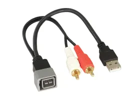 USB / AUX Austausch / Ersatz für Nissan Cube, NV, Versa