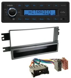 VDO AUX 1DIN MP3 USB Autoradio für Kia Cerato (bis 2007)