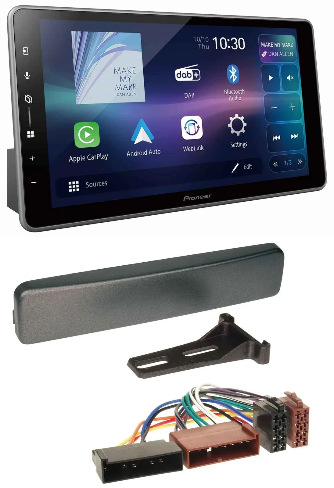 Pioneer Bluetooth USB DAB MP3 Autoradio für Ford Cougar Fiesta Mondeo Focus Puma