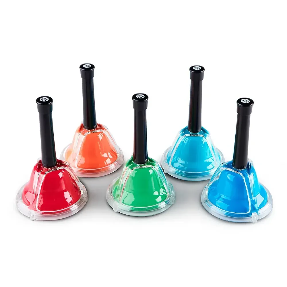 Rhythm Band 5-Note Chromatic Add-On Hand/Desk Bell Set