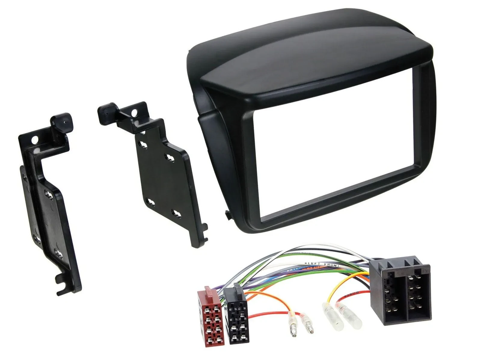 Einbauset Doppel DIN Autoradio für Fiat Doblo ab 10 Opel Combo ab 12