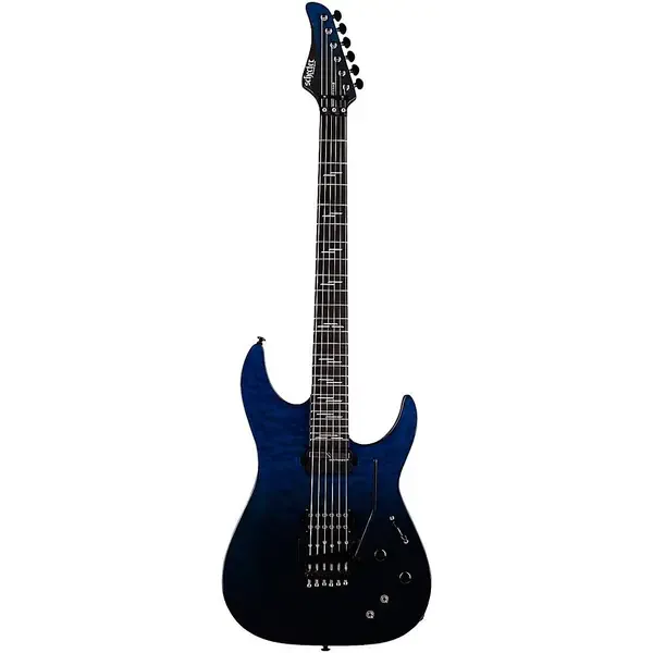 Электрогитара Schecter Reaper-6 Elite Floyd Rose Sustainiac Deep Ocean Blue