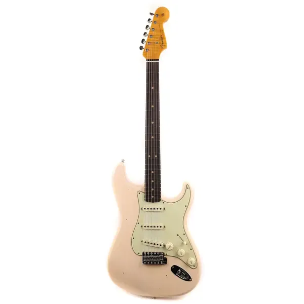 Электрогитара Fender Custom Shop 1964 Stratocaster Closet Classic Super Faded Shell Pink