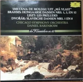 Б/У Виниловая пластинка Smetana – De Moldau Uit „Má Vlast” / Hongaarse Dansen Nrs. 1, 3 En 10 / Les Preludes / Slavische Dansen Nrs. 1
