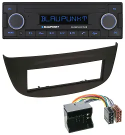Blaupunkt DAB USB Bluetooth MP3 Autoradio für Renault Twingo (07-14) schwarz