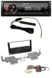 Автомагнитола для Nissan Juke Pioneer 1-DIN, DAB, USB, AUX, MP3
