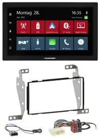 Blaupunkt MP3 Bluetooth DAB 2DIN USB Autoradio für Nissan Juke (2010-2014)