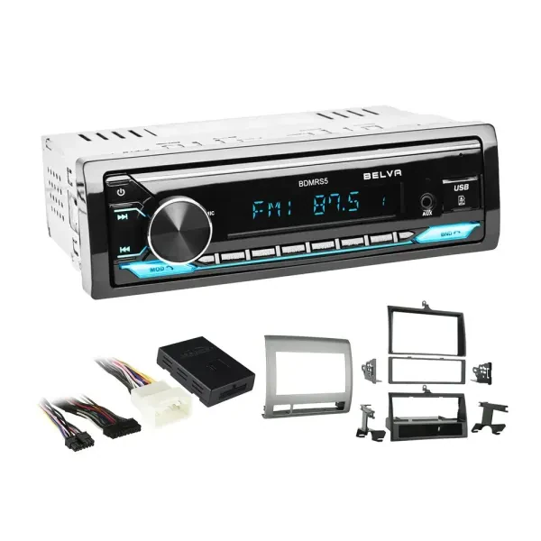 2005-2011 Toyota Tacoma Single DIN Radio Upgrade (For Amplified) | Belva