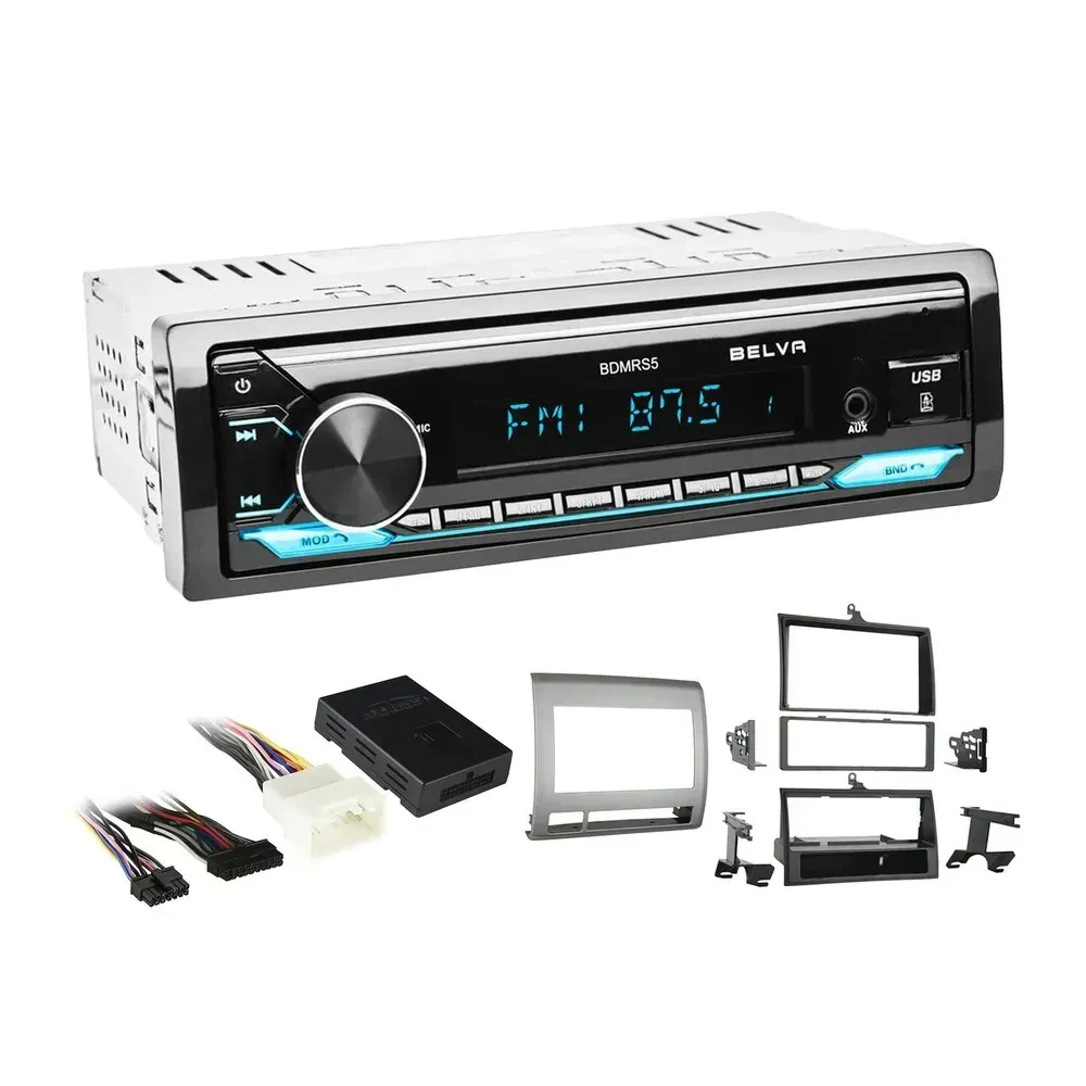 Комплект установки автомагнитолы Belva BDMRS5 для Toyota Tacoma 2005–2011, Single DIN (для штатного усилителя)